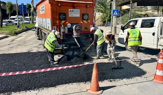 Kahramanmaraş’ta Yollarda Tamirat!