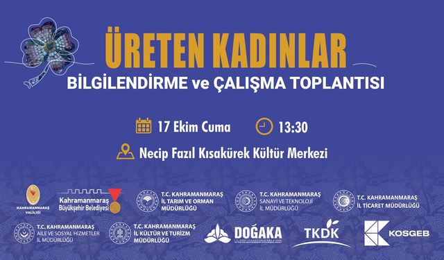Kadınlara Sağlanan Destek ve Projeler Masaya Yatırılacak!