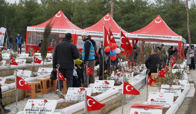 Asrın Felaketinin Üçüncü Yılında Deprem Şehitliğinde Vefa Nöbeti!