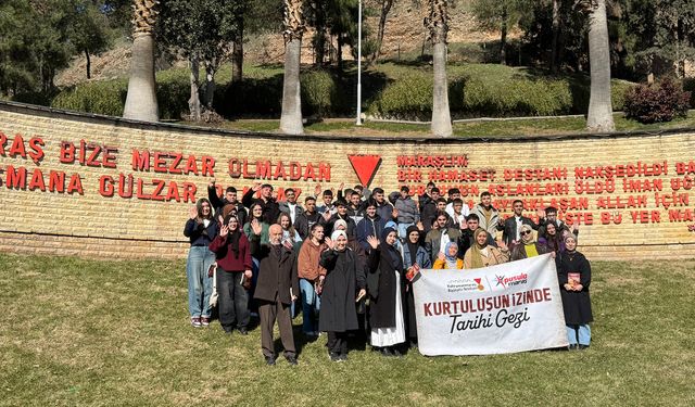 Gençler Kahramanmaraş’ın Kurtuluş İzlerini Adım Adım Keşfetti!