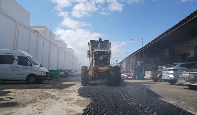 Kahramanmaraş'ta toptancıların yolu yenileniyor!