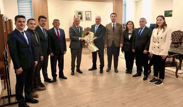 Kahramanmaraş Valisi Mükerrem Ünlüer’e "Vergi Haftası" Ziyareti!