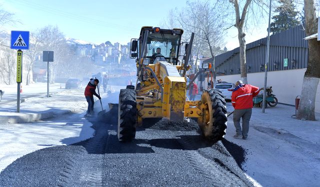 Dulkadiroğlu’nda asfalt çalışması!