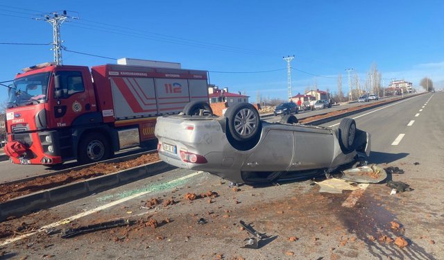 Nurhak’ta trafik kazası: 2 yaralı!