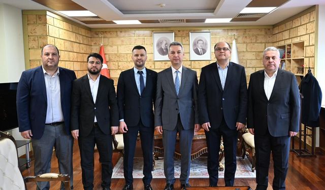 Sağlık-Sen Kahramanmaraş Şube Başkanı Demirci’den Rektör Okumuş’a Ziyaret!