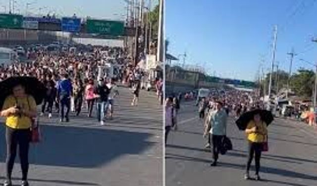 Savaş yüzünden Benzin bitti, halk tabana kuvvet