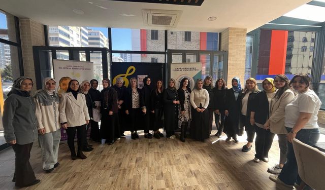 KİÜ’lü kadın akademisyenlerden Kadınlar Günü’ne özel atölye çalışması!