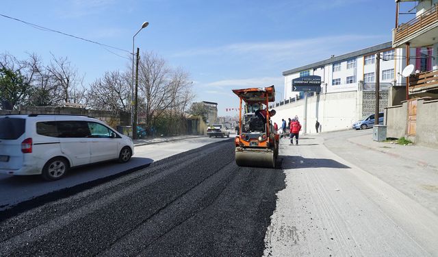 Kahramanmaraş’ta Yollar yamalanıyor!