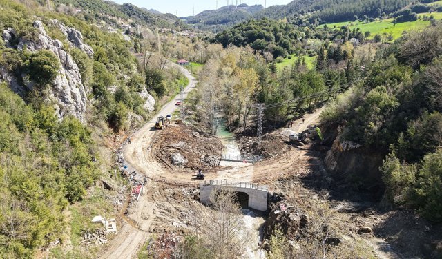 Andırın Kırsalına 3 Milyonluk Yeni Köprü!