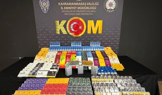 Kahramanmaraş’ta Kaçakçılık Operasyonu!