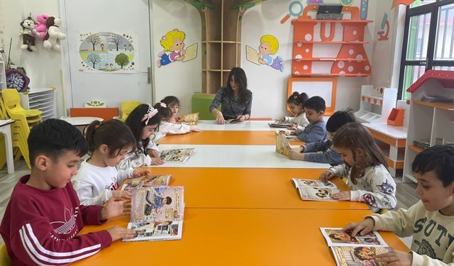 Onikişubat Belediyesi’nin minik kalplerinden Kütüphaneler Haftası’na örnek proje!