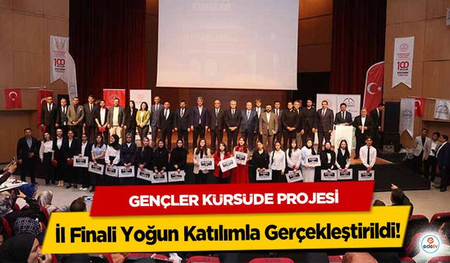 Gençler Kürsüde Projesi İl Finali Yoğun Katılımla Gerçekleştirildi!