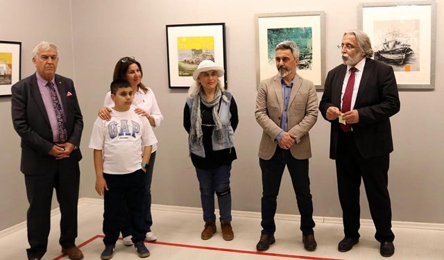 Prof. Dr. Erol Murat Yıldız Sanko Sanat Galerisi’nde sergi açtı