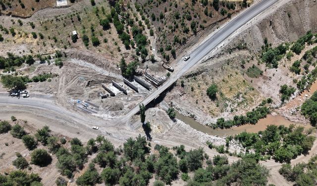 Bertiz’in Yeni Köprüsü Hızla Yükseliyor!