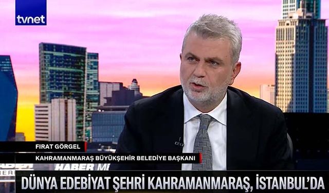 Başkan Görgel, TVNET Canlı Yayınında UNESCO Edebiyat Şehri Sürecini Anlattı