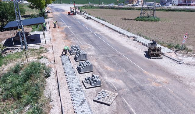 Büyükşehir, Elbistan Tepebaşı Caddesi’nde Yenileme Çalışmasına Başladı!