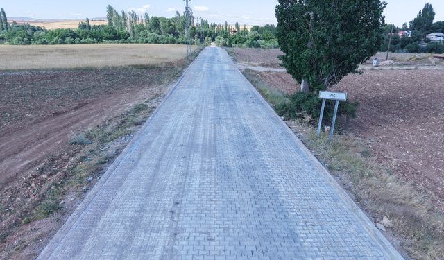 Afşin’in Kırsal İnci Mahallesi’nin Yolları Büyükşehir ile Yenilendi!