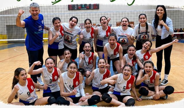 Onikişubat Belediyespor Midi Kız Voleybol Takımı Türkiye Şampiyonası Yolunda!