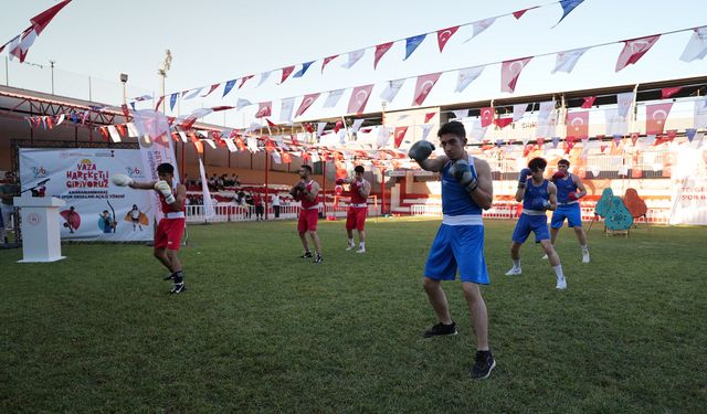 Kahramanmaraş’ta Yaz Spor Okulları Törenle açıldı!