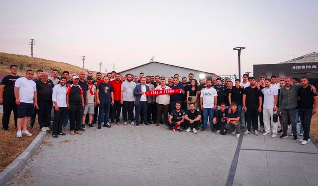Edeler Grubu’ndan Başkan Ahmet Gülpak ve Yeni Yönetime Meşaleli Destek!
