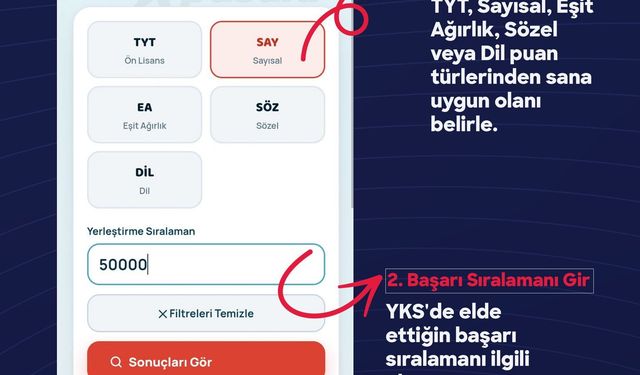 Kahramanmaraş Büyükşehir’den Gençlere Üniversite Tercihinde Dijital Destek