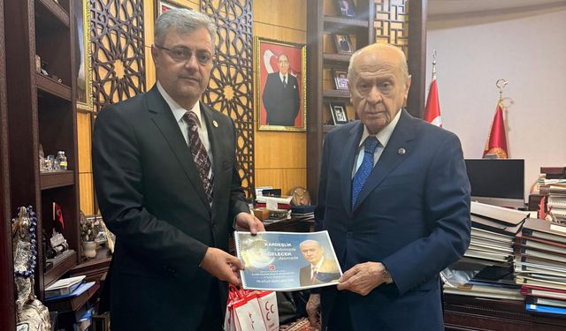 Mansur Metehan’dan Bahçeli’ye Ziyaret: “Kararlılıkla Çalışmaya Devam Edeceğiz”
