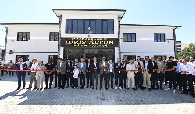Elbistan İdris Altun Taziye ve Kültür Evi’nin Açılışı Gerçekleştirildi!