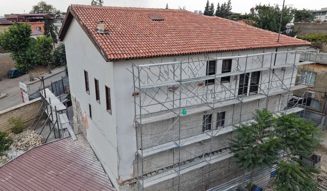 Tescilli Kocabaş Konağı’nda Restorasyon Süreci Sürüyor!