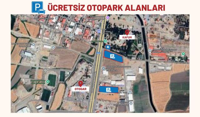 Ağustos Fuarı için Ücretsiz Otopark!