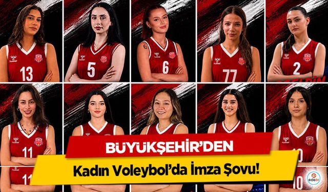 Büyükşehir’den Kadın Voleybol’da İmza Şovu!