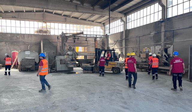 Büyükşehirden Gerçeği Aratmayan Yangın ve Kurtarma Tatbikatı
