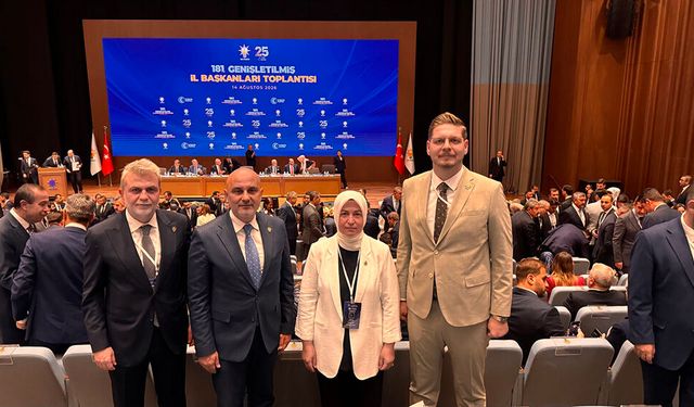 Başkan Görgel, AK Parti 181. Genişletilmiş İl Başkanları Toplantısı’na Katıldı!