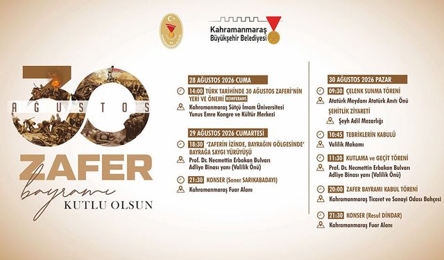 Zafer Bayramı Coşkusunu Birlikte Yaşayalım