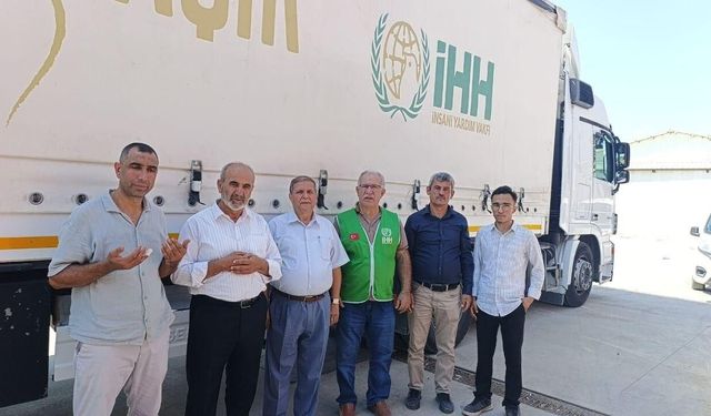 Kahramanmaraş İHH’dan susuz coğrafyalara iki TIR su yardımı