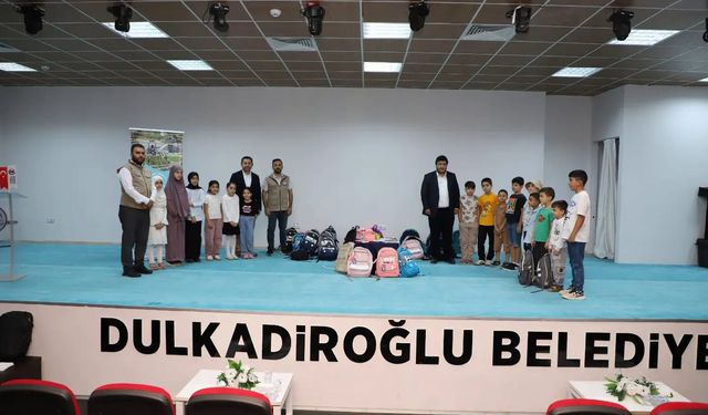 Dulkadiroğlu Belediyesi’nden Yetim Çocuklara Eğitim Desteği!