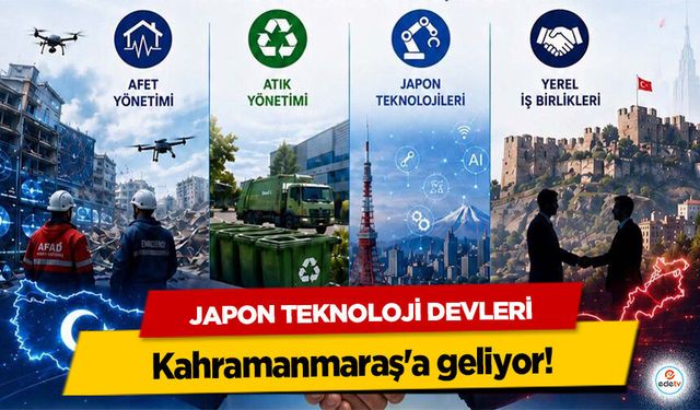 Japon Teknoloji Devleri Kahramanmaraş'a geliyor!