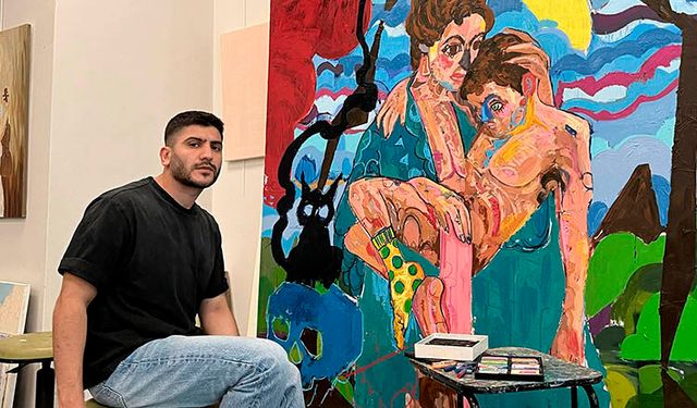 Ressam Talha Kılıç Sanko Sanat Galerisinde Resim Sergisi Açtı