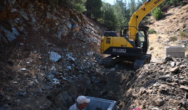 Türkoğlu Büyük İmalı Mahallesi’nde Yeni İçmesuyu Hattı