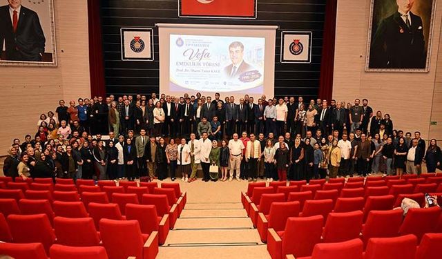 Prof. Dr. İlhami Taner Kale için Emeklilik Töreni Düzenlendi!