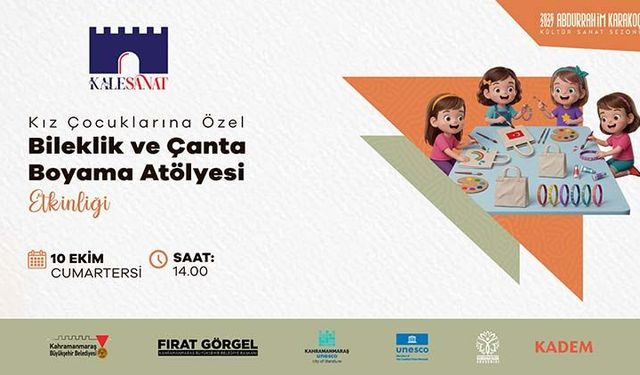 Büyükşehir’den Kız Çocuklarına Özel Boyama Etkinliği!
