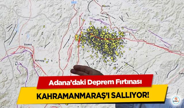 Adana’daki Deprem Fırtınası Kahramanmaraş’ı Sallıyor!