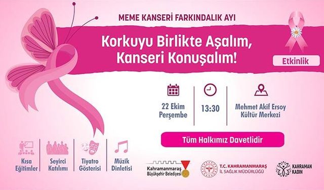 Büyükşehir’den Meme Kanseri İçin Farkındalık Etkinliği!