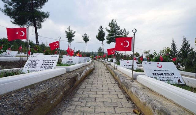 Büyükşehir’den Kapıçam Şehir Mezarlığı’nda Bakım!