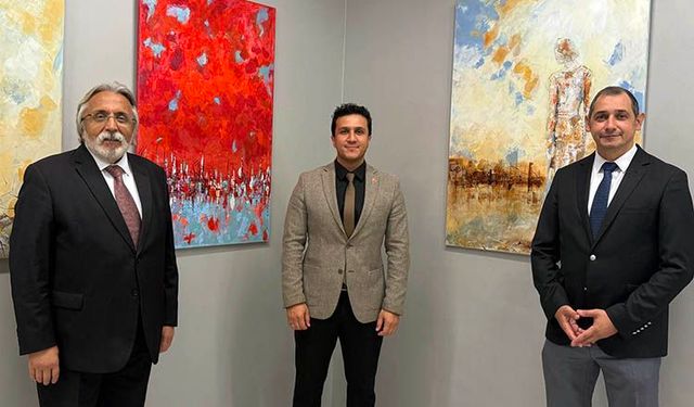 Ressam Ayla Erdoğ Çetin, Sanko Sanat Galerisi’nde Sergi Açtı!