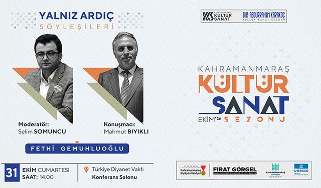 Büyükşehir’den 31 Ekim’de Edebiyat ve Gençlik İçin İki Özel Buluşma!
