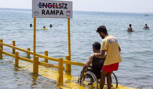 Mersin’in Denizi Güzel, Plajları 'Engelsiz'