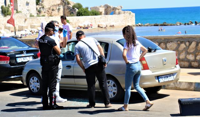 Mersin’de hırsız, genç kızı ağlattı