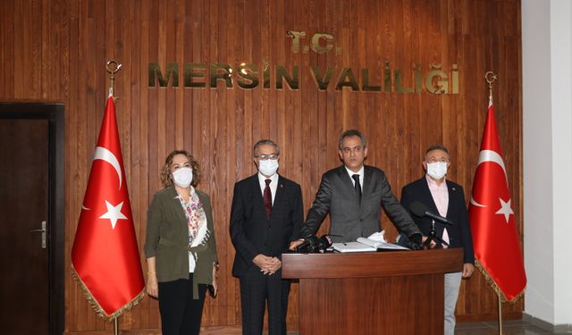 Milli Eğitim Bakanı Mahmut Özer Mersin’de