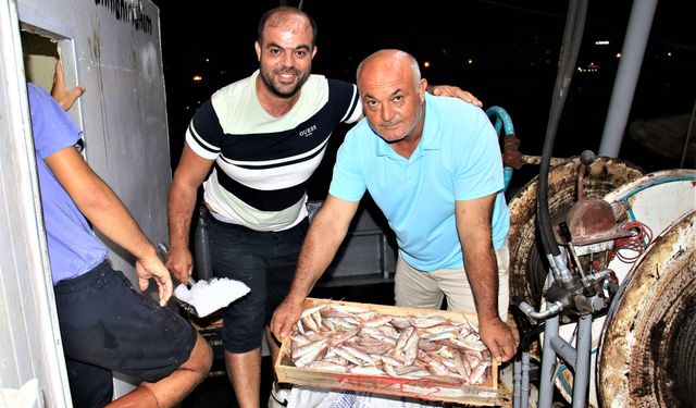 Akdeniz'den balıkçıların yüzü gülüyor