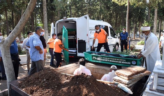 Mersin’de defin tatbikatı